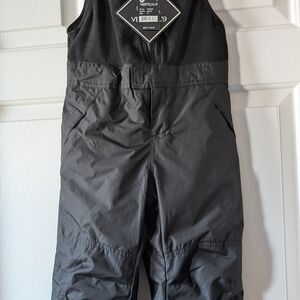 Kids Black Snow Overall